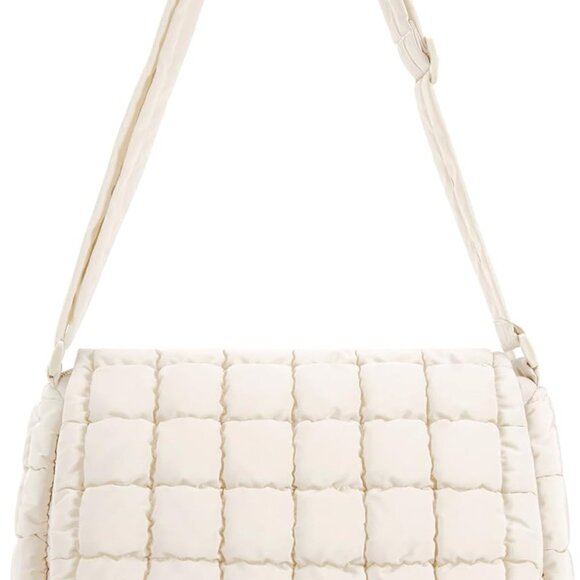 Puffy Water Bottle Crossbody Bags for Women, Small Cross body Purse With Bottle - Picture 1 of 6